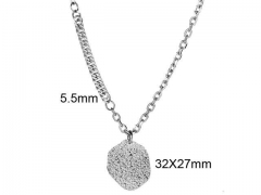 HY Wholesale Necklaces Stainless Steel 316L Jewelry Necklaces-HY0132N076