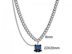 HY Wholesale Necklaces Stainless Steel 316L Jewelry Necklaces-HY0132N043