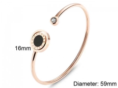 HY Wholesale Bangle Stainless Steel 316L Jewelry Bangle-HY0138B012