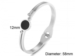 HY Wholesale Bangle Stainless Steel 316L Jewelry Bangle-HY0138B068