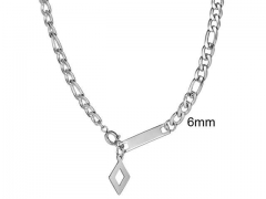 HY Wholesale Necklaces Stainless Steel 316L Jewelry Necklaces-HY0132N064