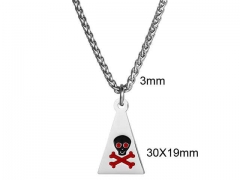 HY Wholesale Necklaces Stainless Steel 316L Jewelry Necklaces-HY0132N039