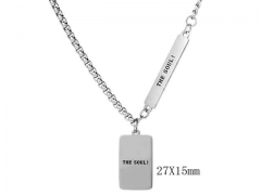 HY Wholesale Necklaces Stainless Steel 316L Jewelry Necklaces-HY0132N010
