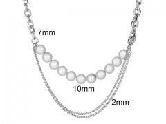 HY Wholesale Necklaces Stainless Steel 316L Jewelry Necklaces-HY0132N077