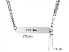 HY Wholesale Necklaces Stainless Steel 316L Jewelry Necklaces-HY0132N121