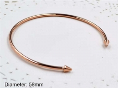 HY Wholesale Bangle Stainless Steel 316L Jewelry Bangle-HY0033B167