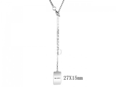 HY Wholesale Necklaces Stainless Steel 316L Jewelry Necklaces-HY0132N116