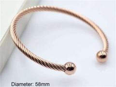 HY Wholesale Bangle Stainless Steel 316L Jewelry Bangle-HY0033B170