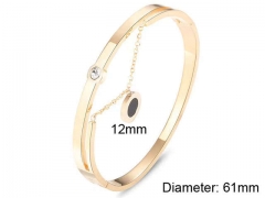 HY Wholesale Bangle Stainless Steel 316L Jewelry Bangle-HY0138B080