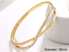 HY Wholesale Bangle Stainless Steel 316L Jewelry Bangle-HY0033B101