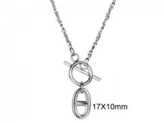 HY Wholesale Necklaces Stainless Steel 316L Jewelry Necklaces-HY0132N066