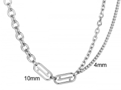 HY Wholesale Necklaces Stainless Steel 316L Jewelry Necklaces-HY0132N065