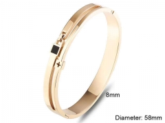 HY Wholesale Bangle Stainless Steel 316L Jewelry Bangle-HY0138B023