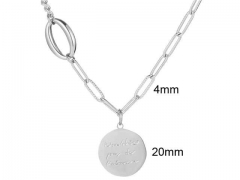 HY Wholesale Necklaces Stainless Steel 316L Jewelry Necklaces-HY0132N087