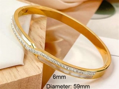 HY Wholesale Bangle Stainless Steel 316L Jewelry Bangle-HY0033B006