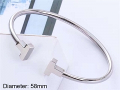 HY Wholesale Bangle Stainless Steel 316L Jewelry Bangle-HY0033B018