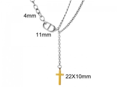 HY Wholesale Necklaces Stainless Steel 316L Jewelry Necklaces-HY0132N071
