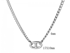 HY Wholesale Necklaces Stainless Steel 316L Jewelry Necklaces-HY0132N003