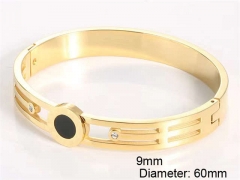 HY Wholesale Bangle Stainless Steel 316L Jewelry Bangle-HY0138B083