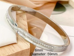 HY Wholesale Bangle Stainless Steel 316L Jewelry Bangle-HY0033B007