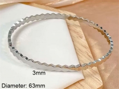 HY Wholesale Bangle Stainless Steel 316L Jewelry Bangle-HY0123B201
