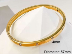 HY Wholesale Bangle Stainless Steel 316L Jewelry Bangle-HY0123B084