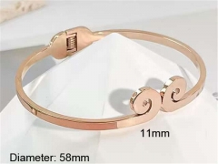 HY Wholesale Bangle Stainless Steel 316L Jewelry Bangle-HY0123B087