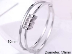HY Wholesale Bangle Stainless Steel 316L Jewelry Bangle-HY0123B021