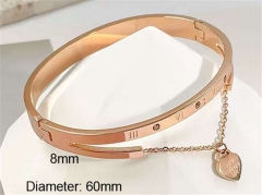 HY Wholesale Bangle Stainless Steel 316L Jewelry Bangle-HY0123B135