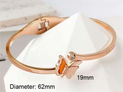 HY Wholesale Bangle Stainless Steel 316L Jewelry Bangle-HY0123B209