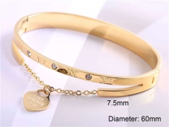 HY Wholesale Bangle Stainless Steel 316L Jewelry Bangle-HY0123B029