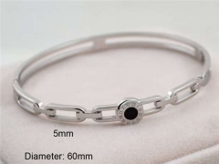 HY Wholesale Bangle Stainless Steel 316L Jewelry Bangle-HY0123B025