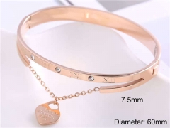 HY Wholesale Bangle Stainless Steel 316L Jewelry Bangle-HY0123B027