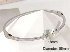 HY Wholesale Bangle Stainless Steel 316L Jewelry Bangle-HY0123B169