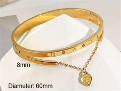 HY Wholesale Bangle Stainless Steel 316L Jewelry Bangle-HY0123B134