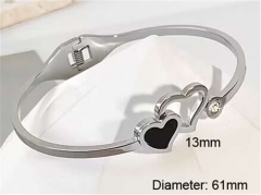 HY Wholesale Bangle Stainless Steel 316L Jewelry Bangle-HY0123B056