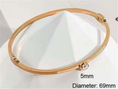 HY Wholesale Bangle Stainless Steel 316L Jewelry Bangle-HY0123B144