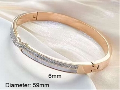HY Wholesale Bangle Stainless Steel 316L Jewelry Bangle-HY0123B232