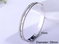 HY Wholesale Bangle Stainless Steel 316L Jewelry Bangle-HY0123B043