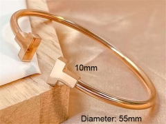 HY Wholesale Bangle Stainless Steel 316L Jewelry Bangle-HY0123B157