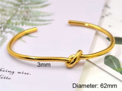 HY Wholesale Bangle Stainless Steel 316L Jewelry Bangle-HY0123B037