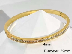 HY Wholesale Bangle Stainless Steel 316L Jewelry Bangle-HY0123B070
