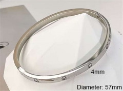 HY Wholesale Bangle Stainless Steel 316L Jewelry Bangle-HY0123B086