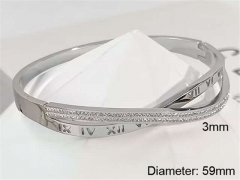 HY Wholesale Bangle Stainless Steel 316L Jewelry Bangle-HY0123B108