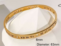 HY Wholesale Bangle Stainless Steel 316L Jewelry Bangle-HY0123B074