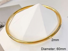 HY Wholesale Bangle Stainless Steel 316L Jewelry Bangle-HY0123B205