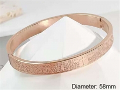 HY Wholesale Bangle Stainless Steel 316L Jewelry Bangle-HY0123B165