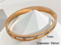 HY Wholesale Bangle Stainless Steel 316L Jewelry Bangle-HY0123B177