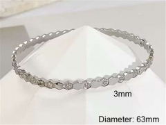 HY Wholesale Bangle Stainless Steel 316L Jewelry Bangle-HY0123B203