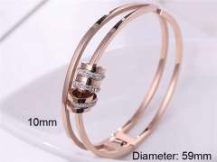 HY Wholesale Bangle Stainless Steel 316L Jewelry Bangle-HY0123B020